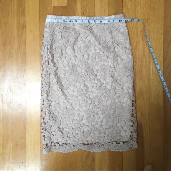 The Clothing Company Lace Pencil Skirt Size Small - Picture 4 of 7